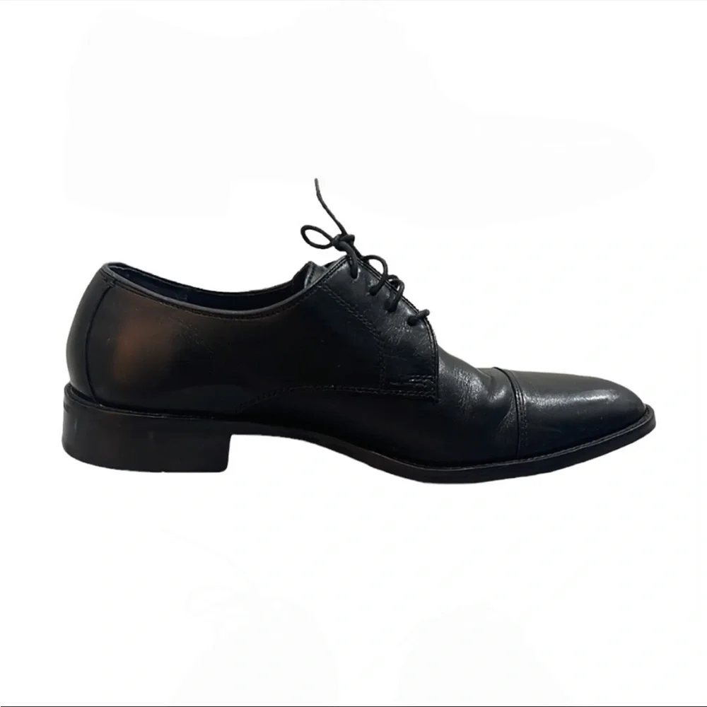 Cole Haan Black Leather Oxfords Size 10